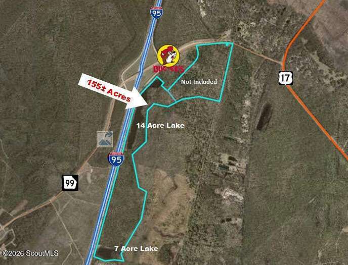 155 Acres of Mixed-Use Land for Sale in Brunswick, Georgia