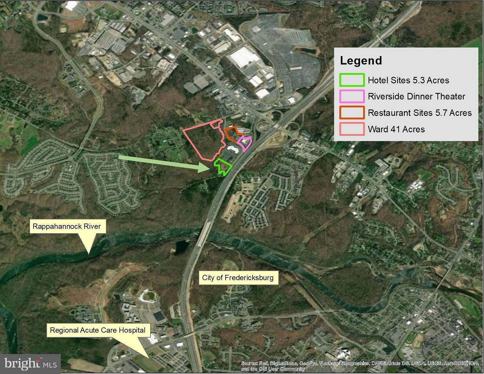 5.3 Acres of Land for Sale in Fredericksburg, Virginia