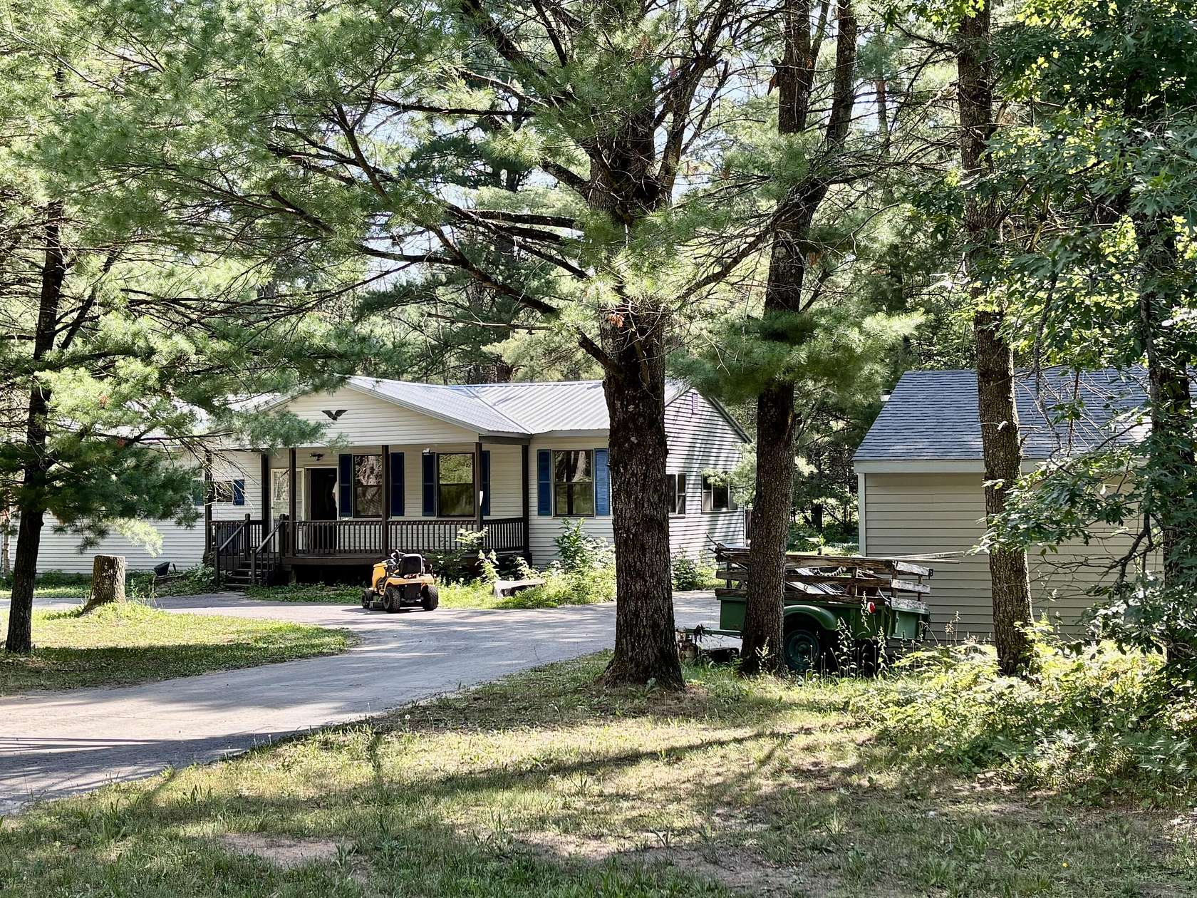 2 Acres of Land with Home for Sale in Baldwin, Michigan