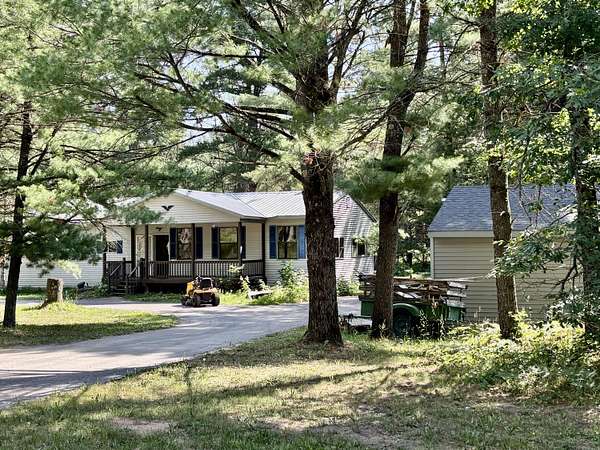 2 Acres of Land with Home for Sale in Baldwin, Michigan