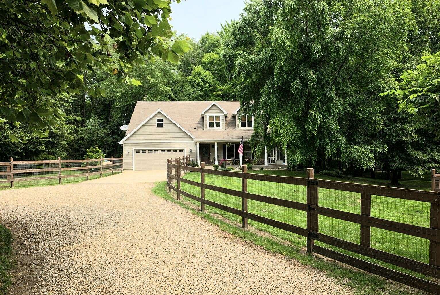9.2 Acres of Land with Home for Sale in Jones, Michigan