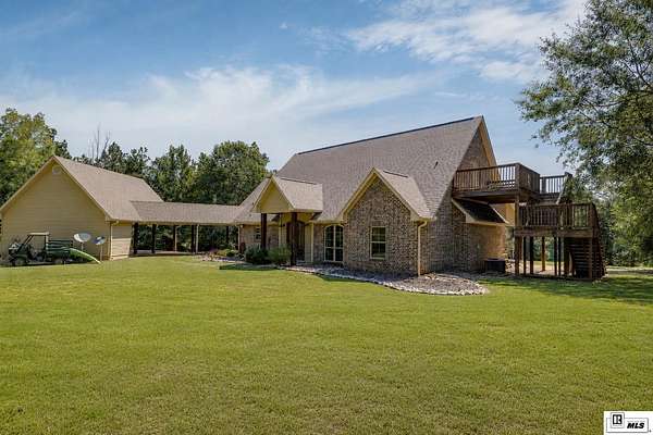 15.2 Acres of Land with Home for Sale in Eros, Louisiana