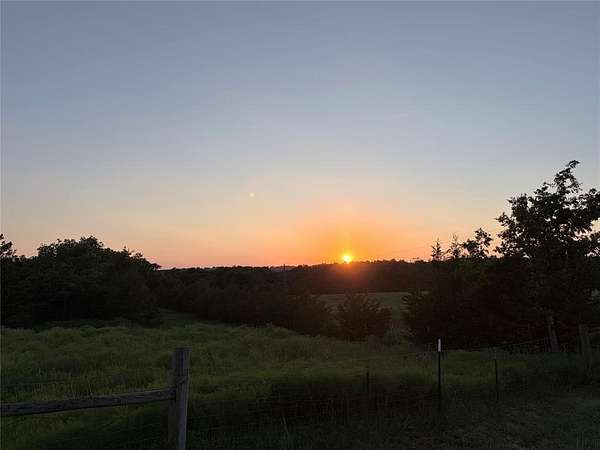 30 Acres of Agricultural Land with Home for Sale in Wellston, Oklahoma