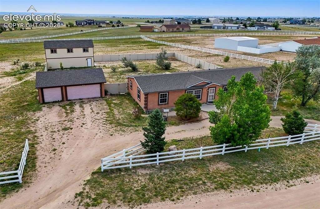 2.56 Acres of Land with Home for Sale in Peyton, Colorado