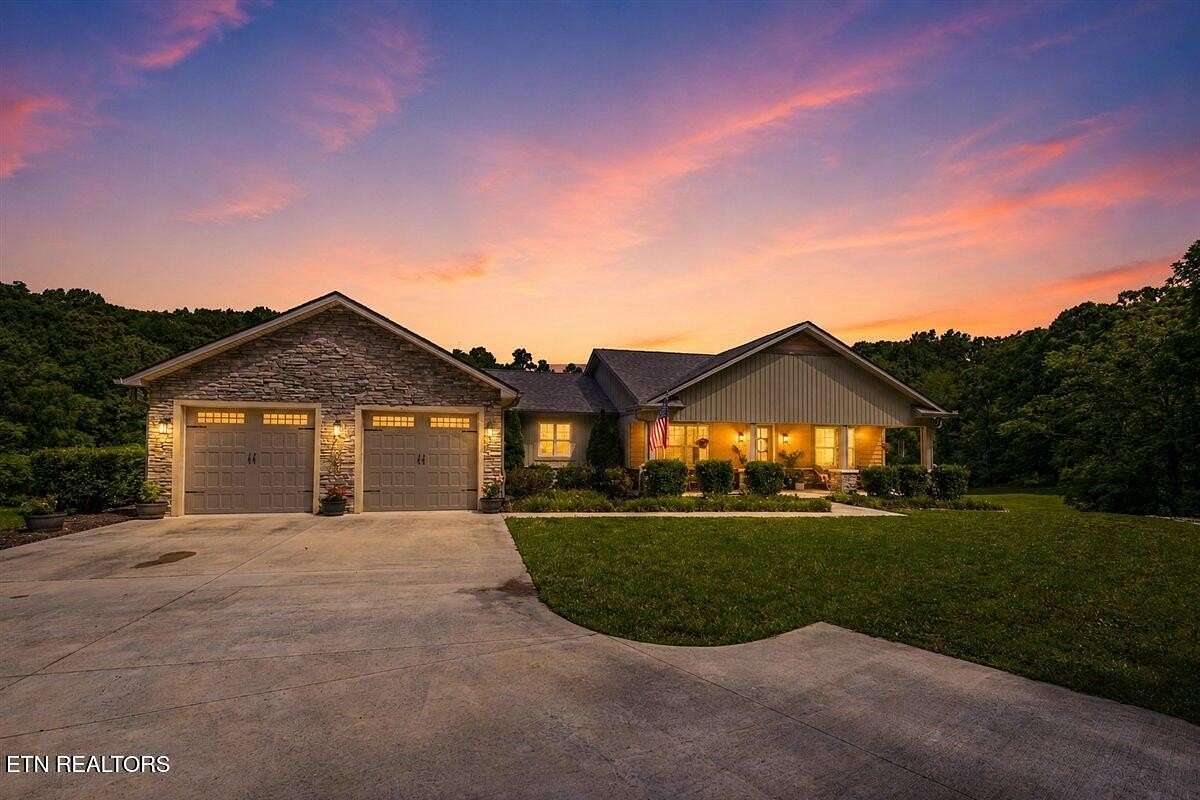 11.4 Acres of Land with Home for Sale in Knoxville, Tennessee