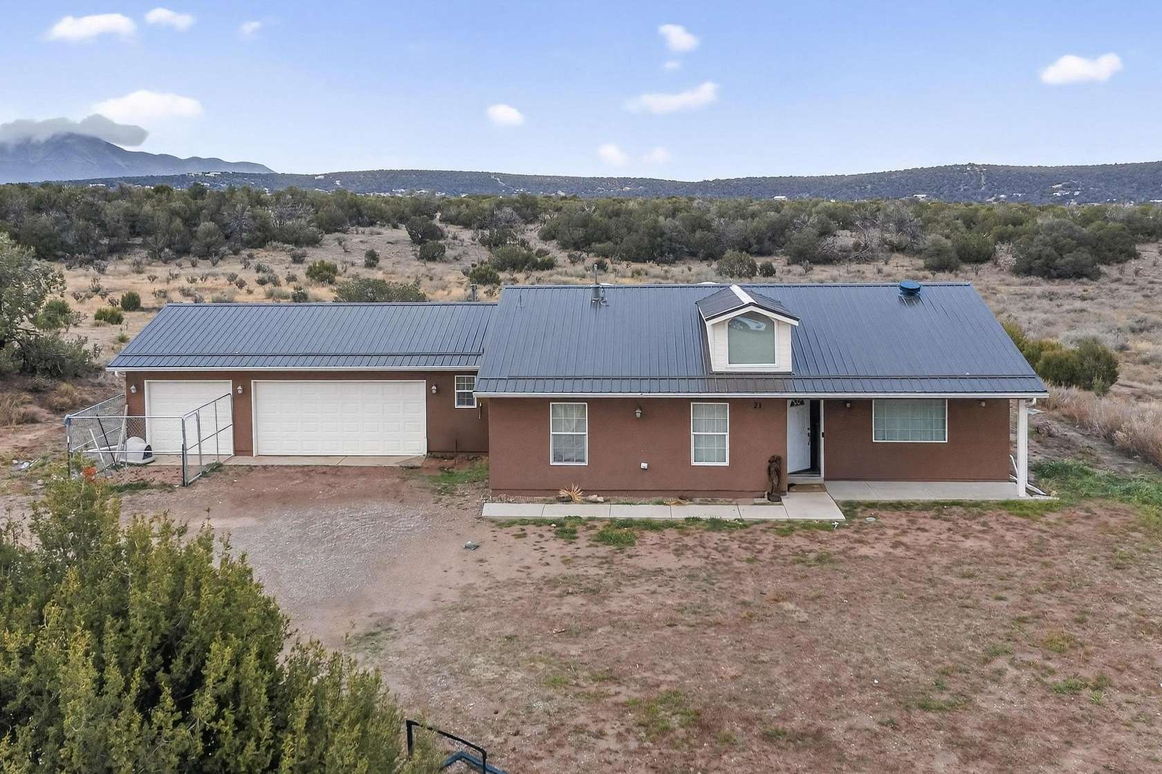 2 Acres of Land with Home for Sale in Edgewood, New Mexico