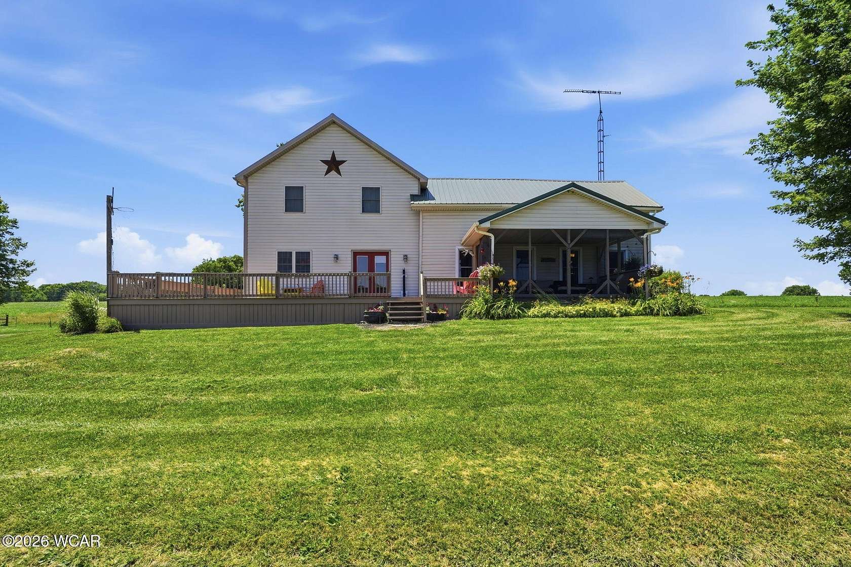 10.2 Acres of Land with Home for Sale in Kenton, Ohio