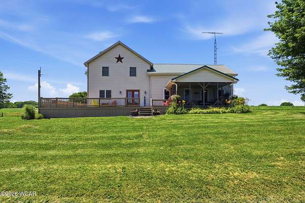 10.2 Acres of Land with Home for Sale in Kenton, Ohio