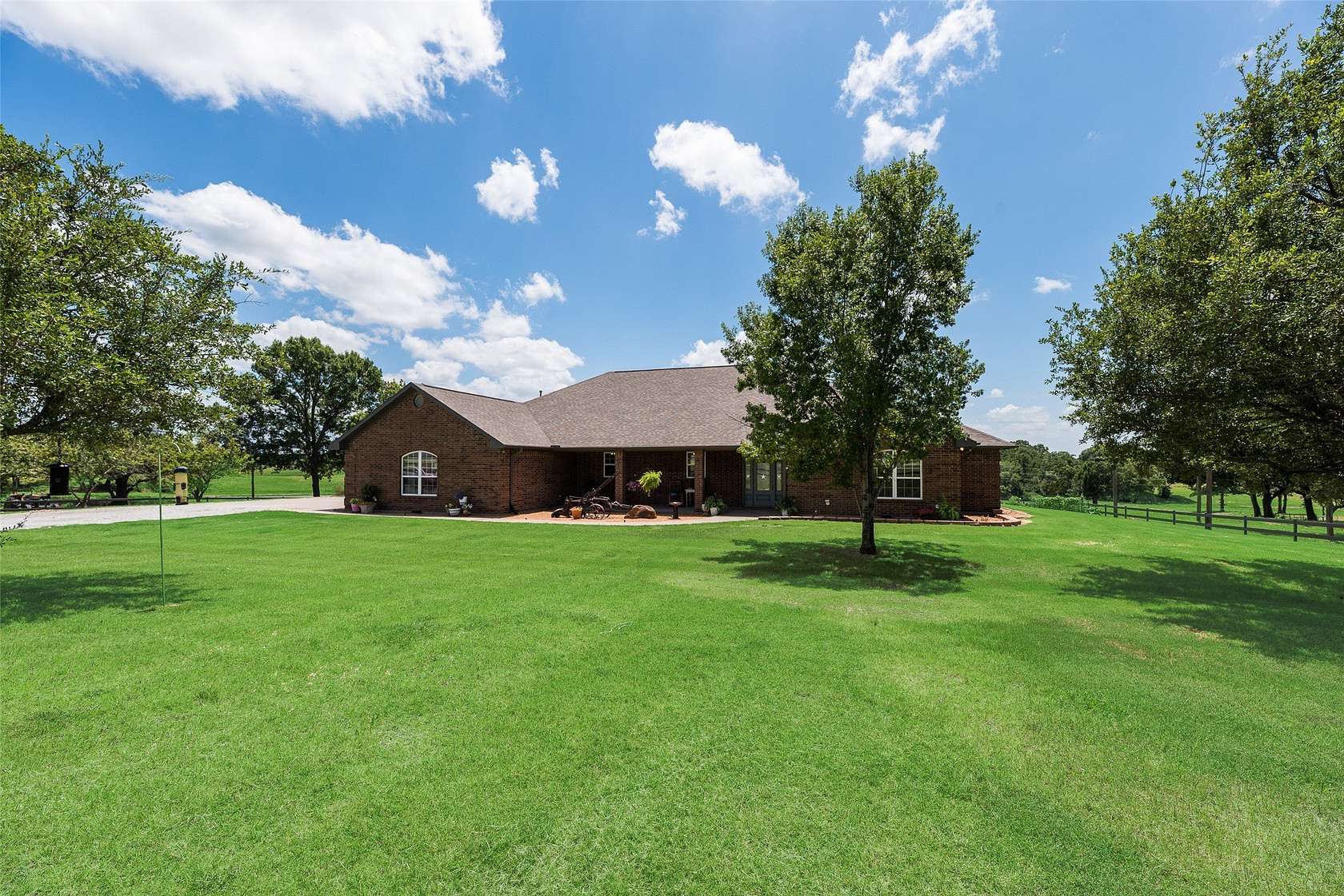 22 Acres of Land with Home for Sale in Bells, Texas