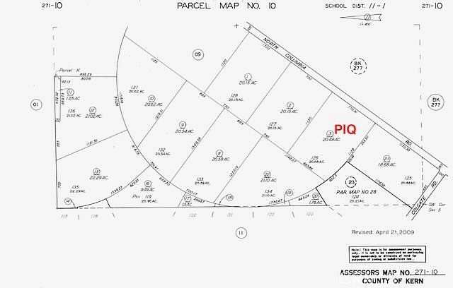 20.5 Acres of Land for Sale in Kern, California
