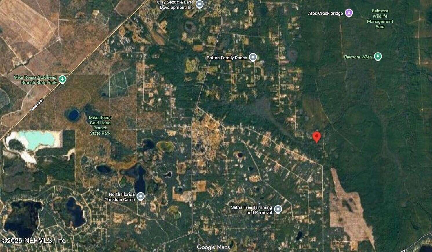 5.35 Acres of Residential Land for Sale in Keystone Heights, Florida