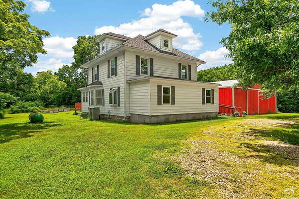 82.8 Acres of Recreational Land with Home for Sale in Oskaloosa, Kansas