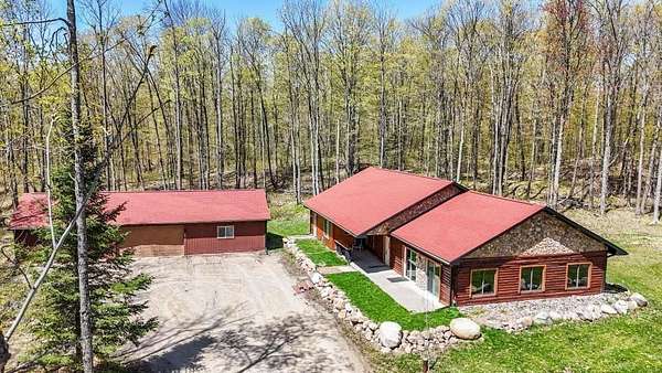 5 Acres of Land with Home for Sale in Pickerel, Wisconsin