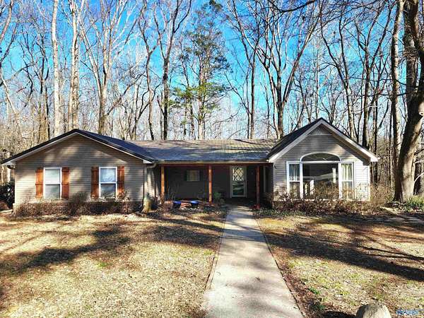 10.8 Acres of Land with Home for Lease in Hazel Green, Alabama