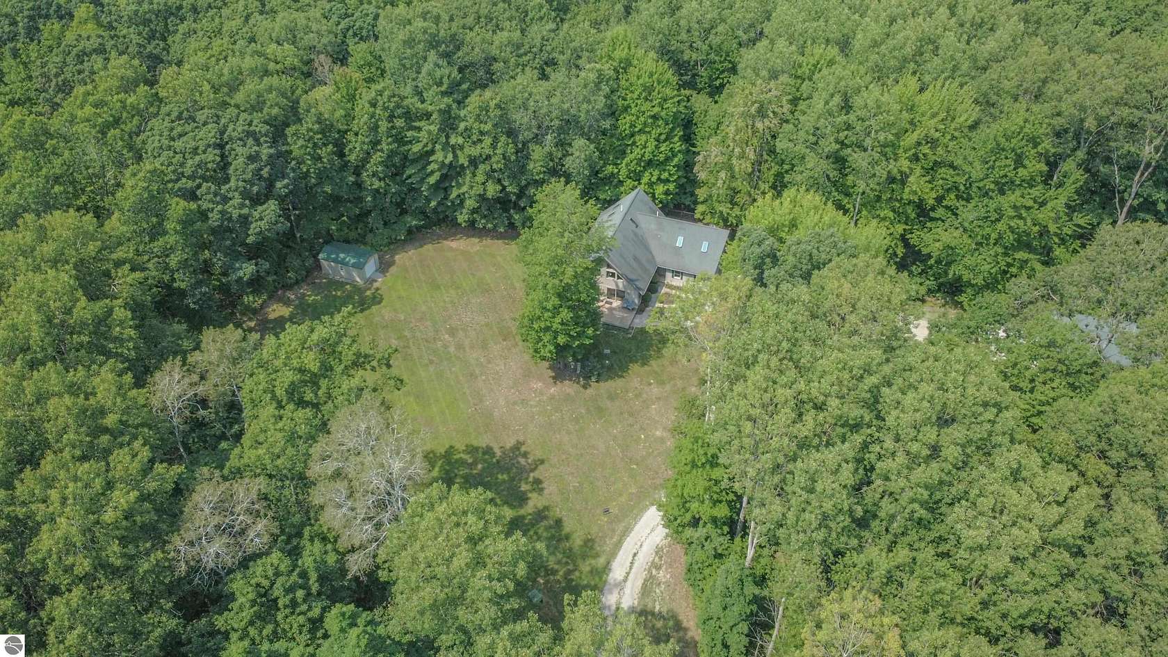 12.3 Acres of Land with Home for Sale in Edmore, Michigan