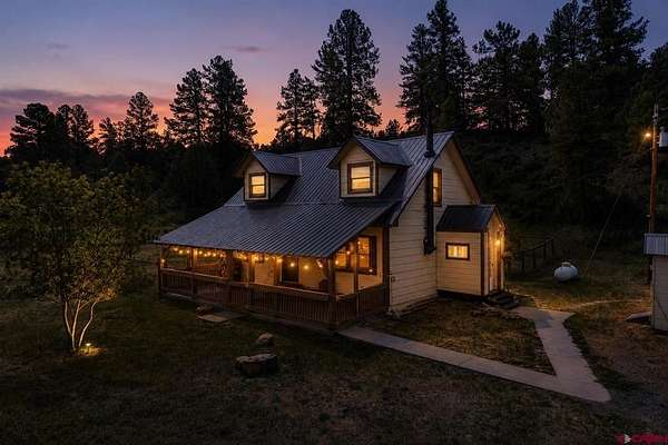 2.53 Acres of Land with Home for Sale in Pagosa Springs, Colorado