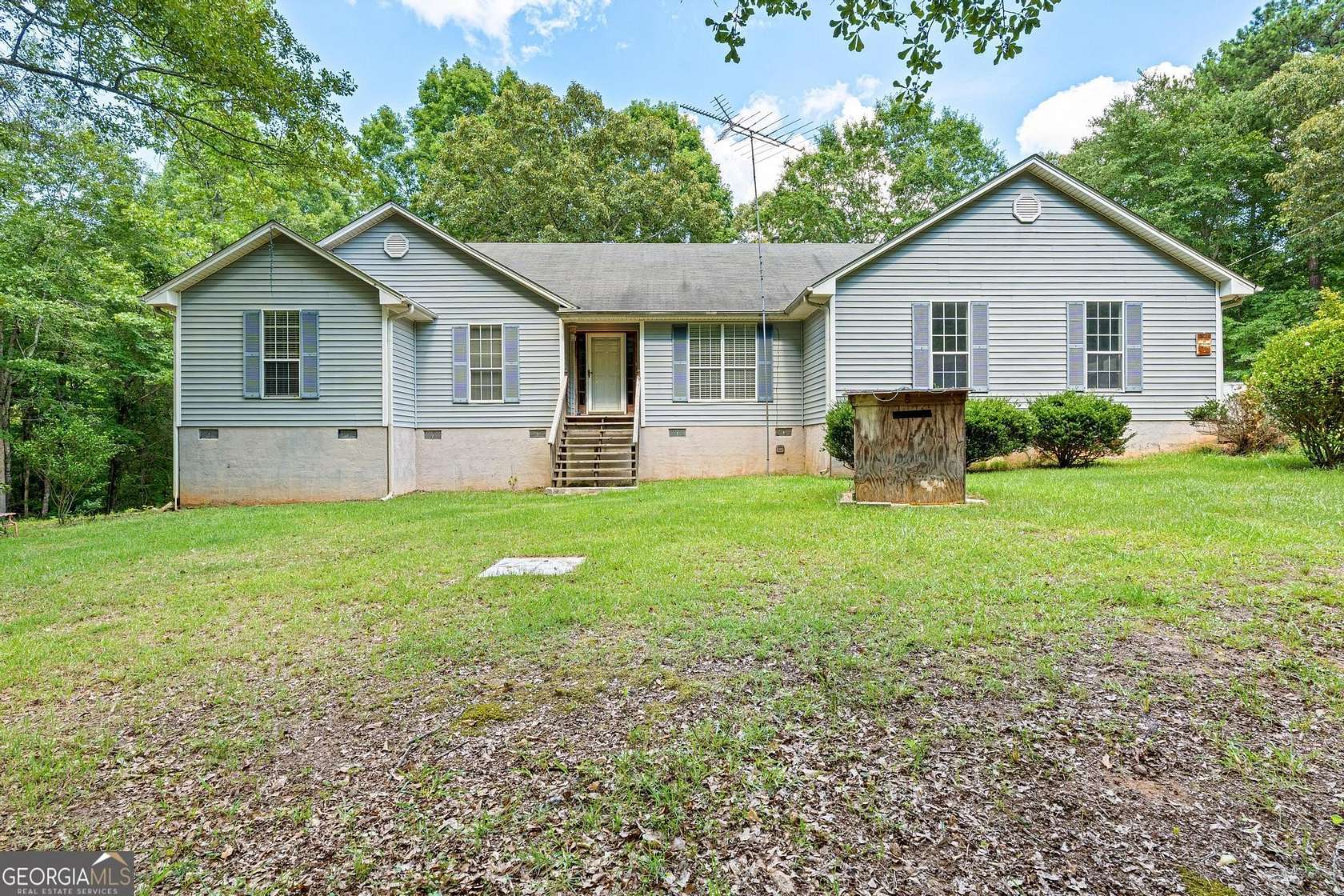 4.77 Acres of Land with Home for Sale in Griffin, Georgia