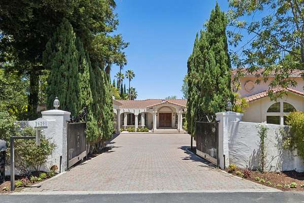 1.56 Acres of Land with Home for Sale in Los Altos Hills, California