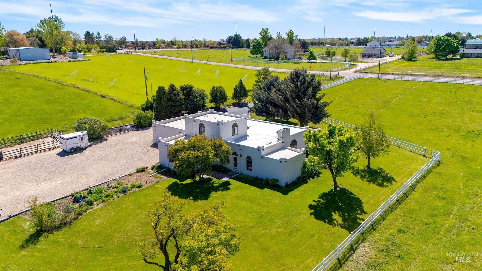 4.89 Acres of Land with Home for Sale in Kuna, Idaho
