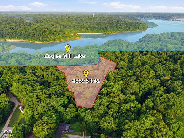 3.2 Acres of Land with Home for Sale in Cloverdale, Indiana