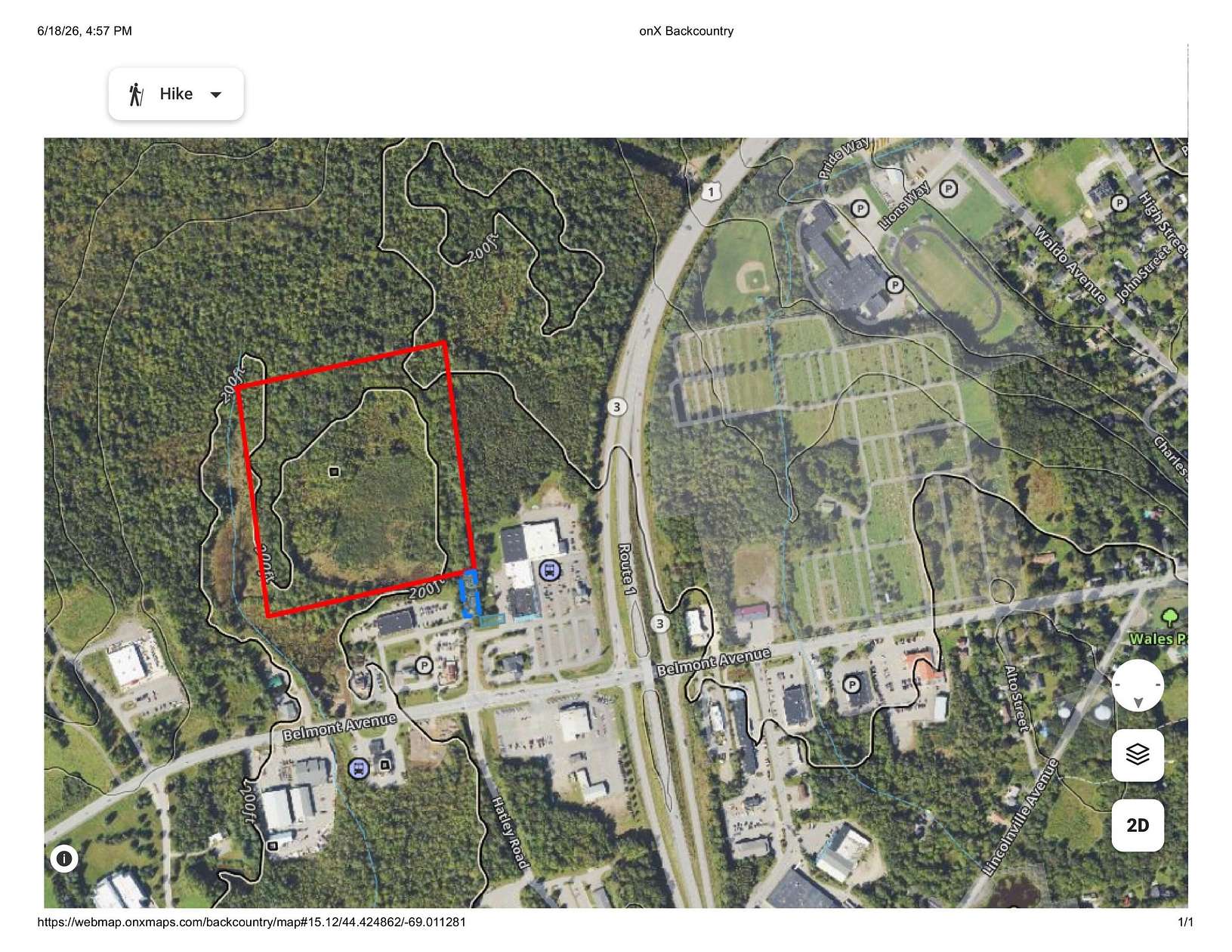 24.3 Acres of Recreational & Residential Land for Sale in Belfast, Maine