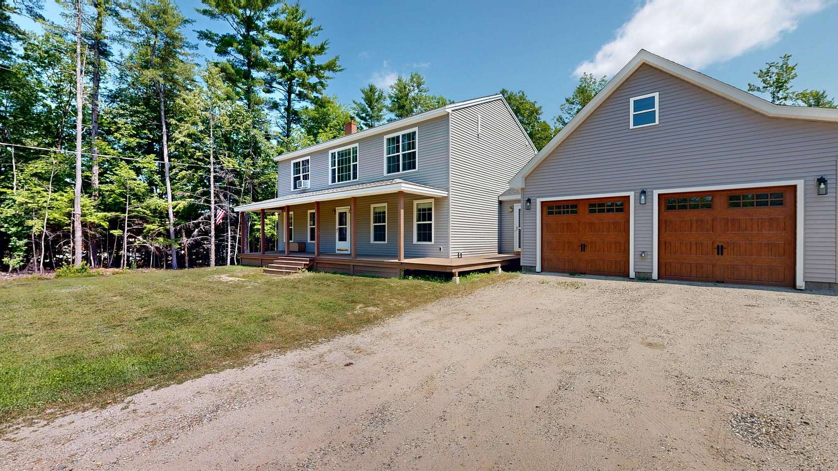 2.4 Acres of Land with Home for Sale in Lisbon, Maine