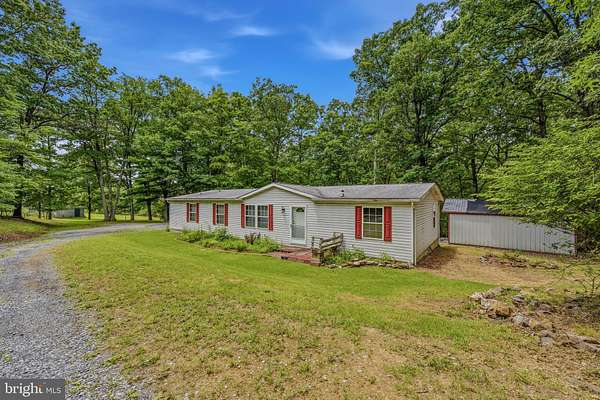 4.55 Acres of Land with Home for Sale in Berkeley Springs, West Virginia