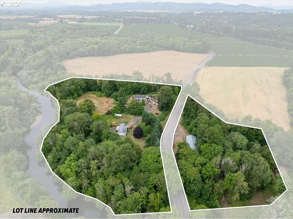 10.2 Acres of Land with Home for Sale in Albany, Oregon