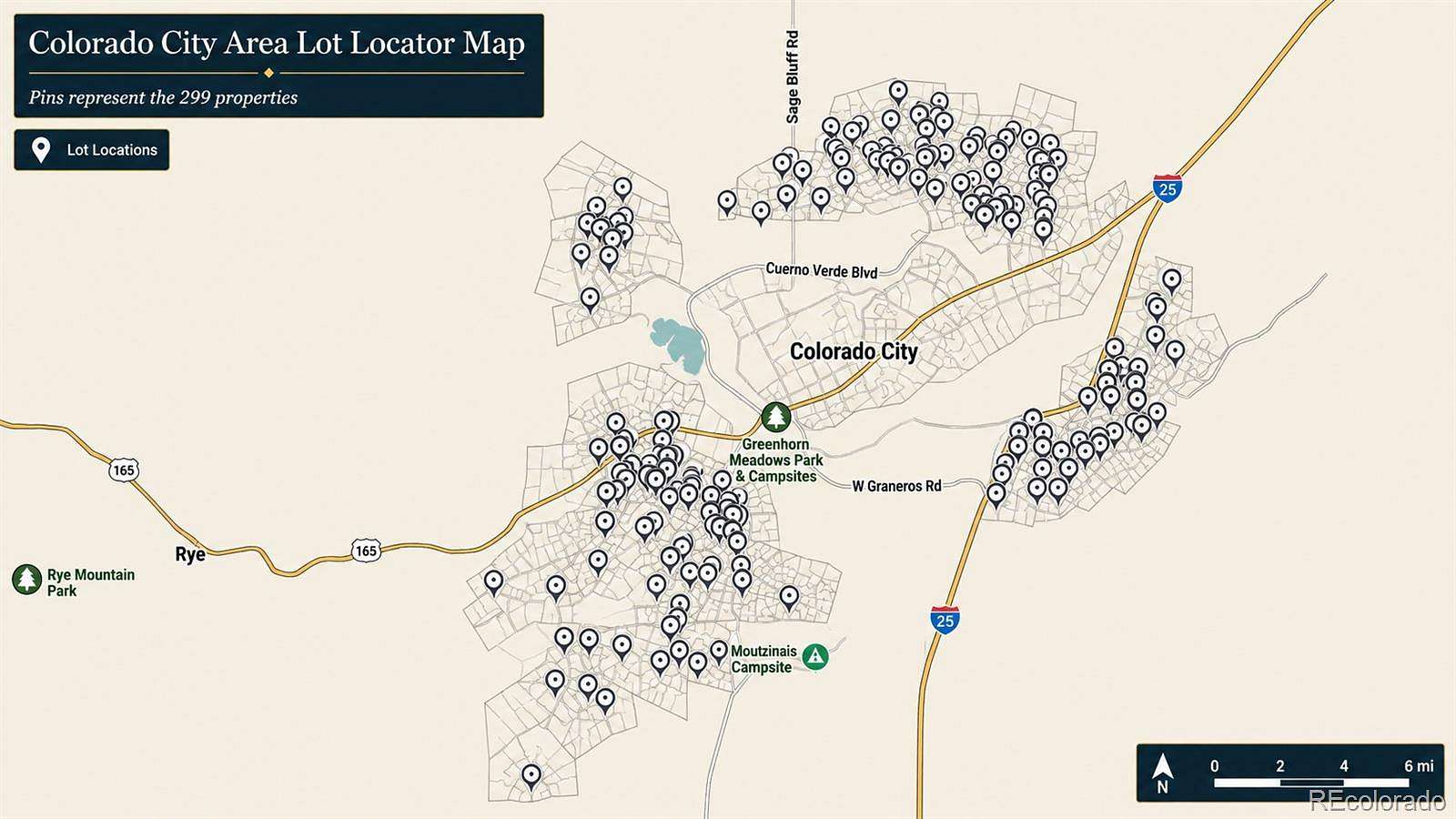 1.62 Acres of Commercial Land for Sale in Colorado City, Colorado