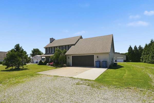 2.72 Acres of Land with Home for Sale in New Haven, Indiana