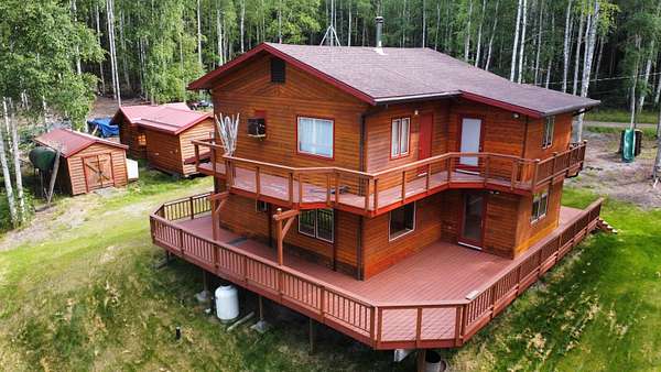 7.35 Acres of Land with Home for Sale in Fairbanks, Alaska