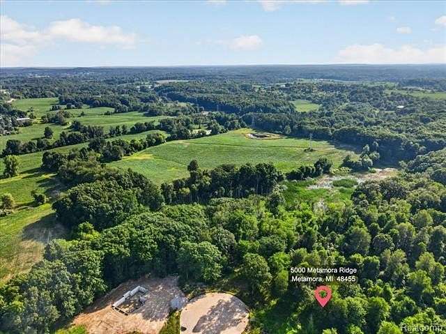 25.6 Acres of Recreational Land with Home for Sale in Metamora Township, Michigan