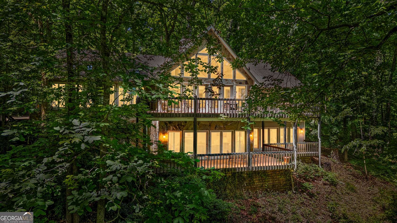 21.6 Acres of Recreational Land with Home for Sale in Hiram, Georgia