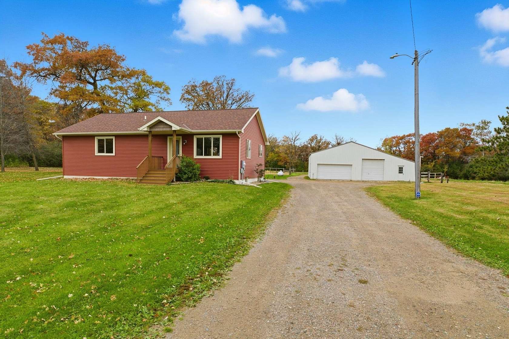 4.6 Acres of Land with Home for Sale in Sauk Rapids, Minnesota