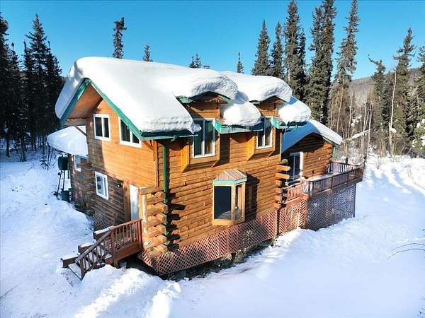 5 Acres of Land with Home for Sale in Fairbanks, Alaska