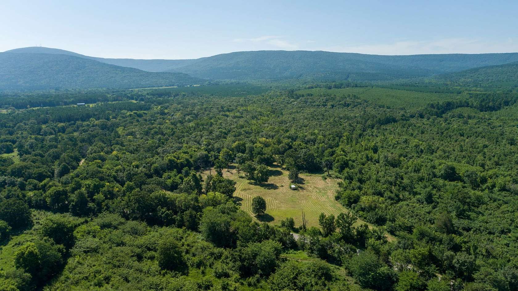 12.5 Acres of Land with Home for Sale in Hartford, Arkansas