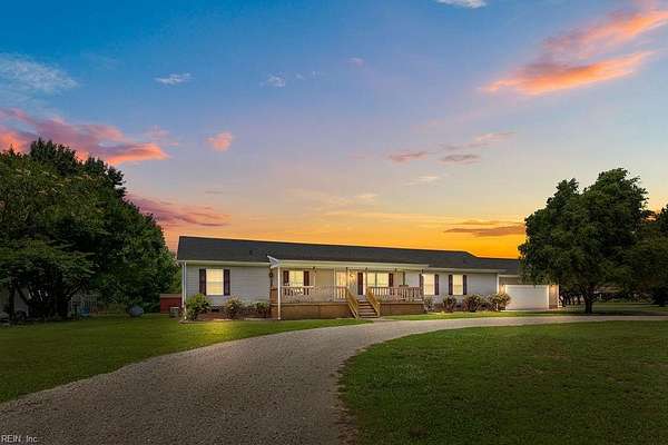 1.64 Acres of Land with Home for Sale in Ivor, Virginia