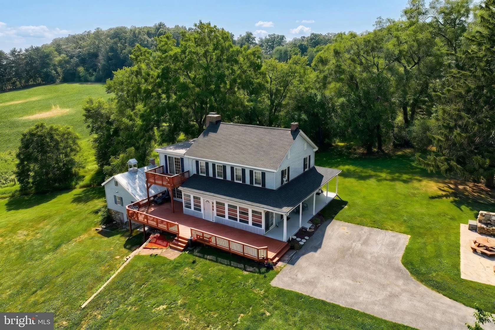 3.5 Acres of Land with Home for Sale in Littlestown, Pennsylvania