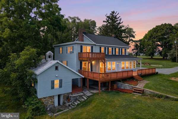 3.5 Acres of Land with Home for Sale in Littlestown, Pennsylvania