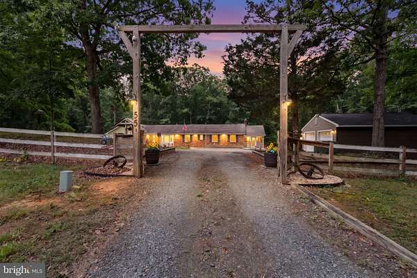 4.59 Acres of Land with Home for Sale in Stafford, Virginia