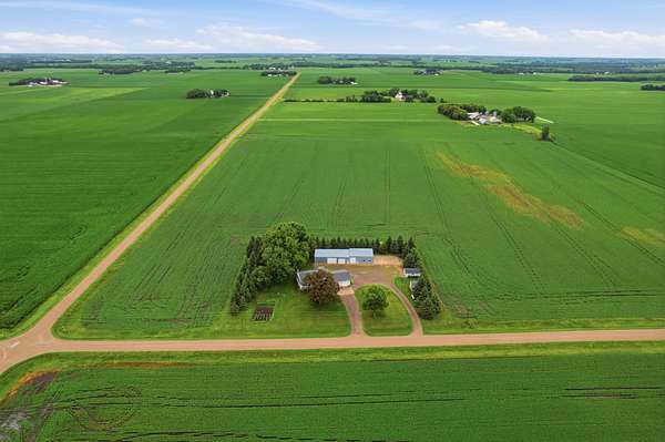 2.12 Acres of Land with Home for Sale in Arlington, Minnesota