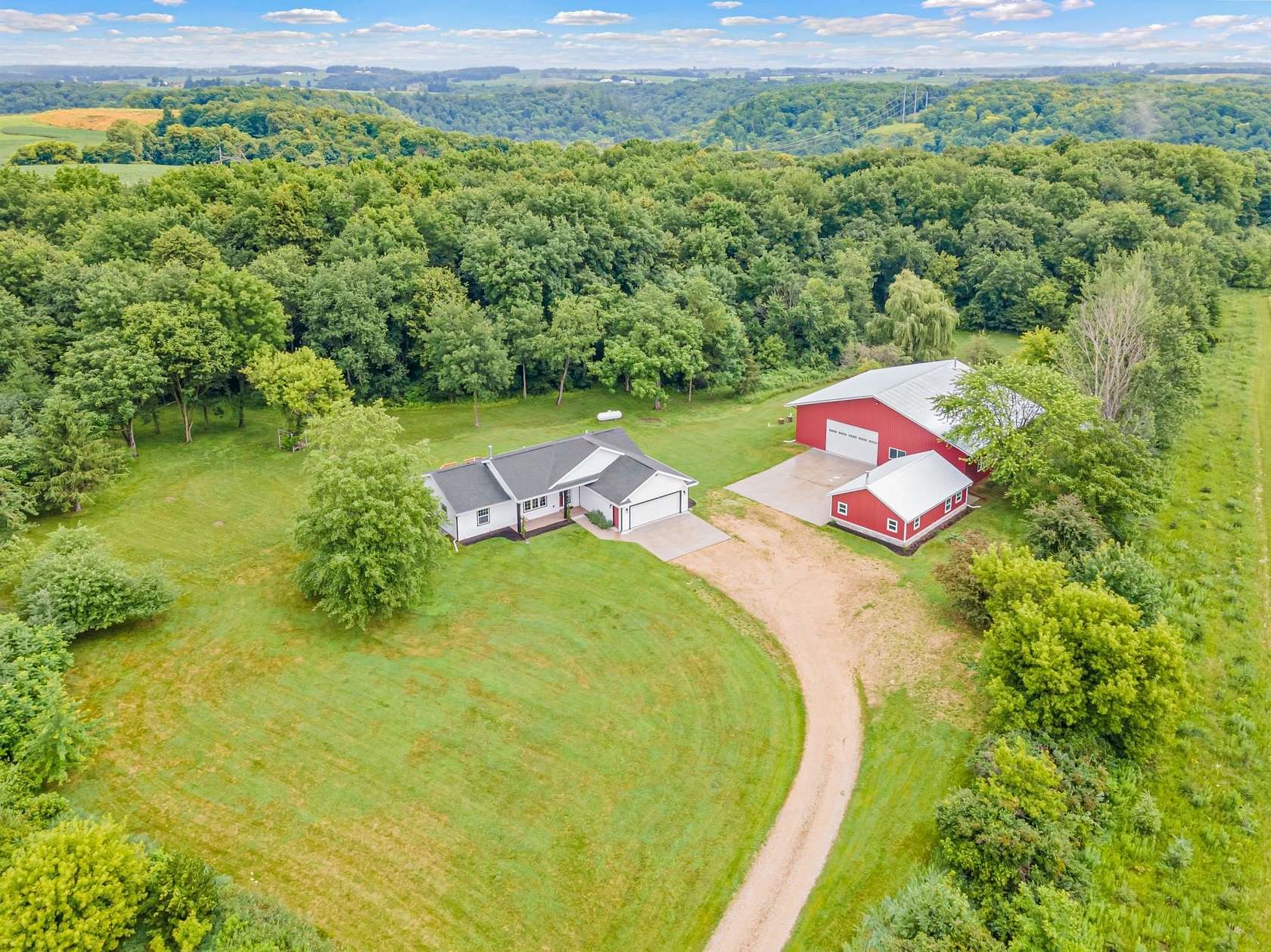 3 Acres of Improved Mixed-Use Land for Sale in Spring Valley, Wisconsin