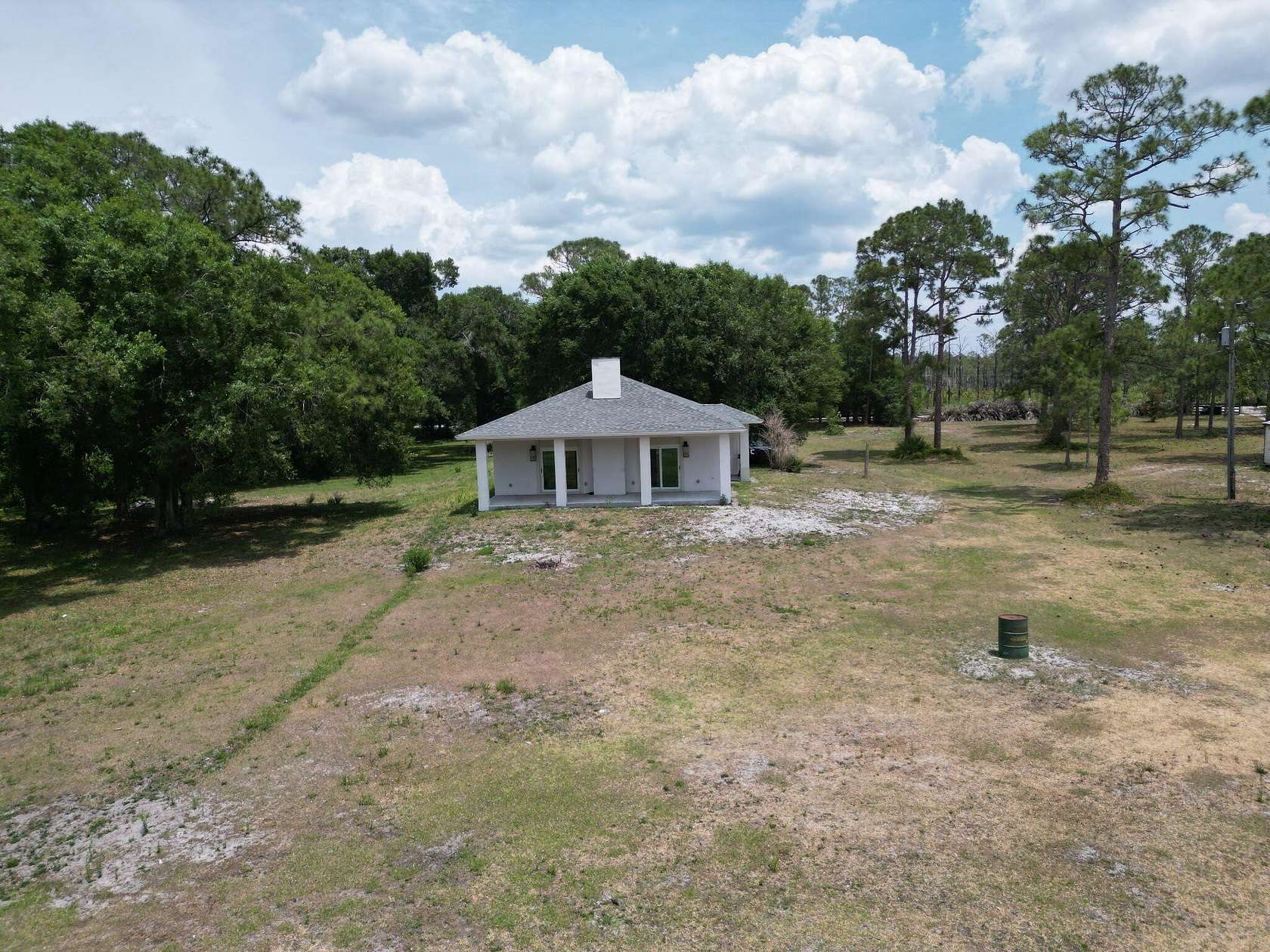 4.73 Acres of Land with Home for Sale in Okeechobee, Florida