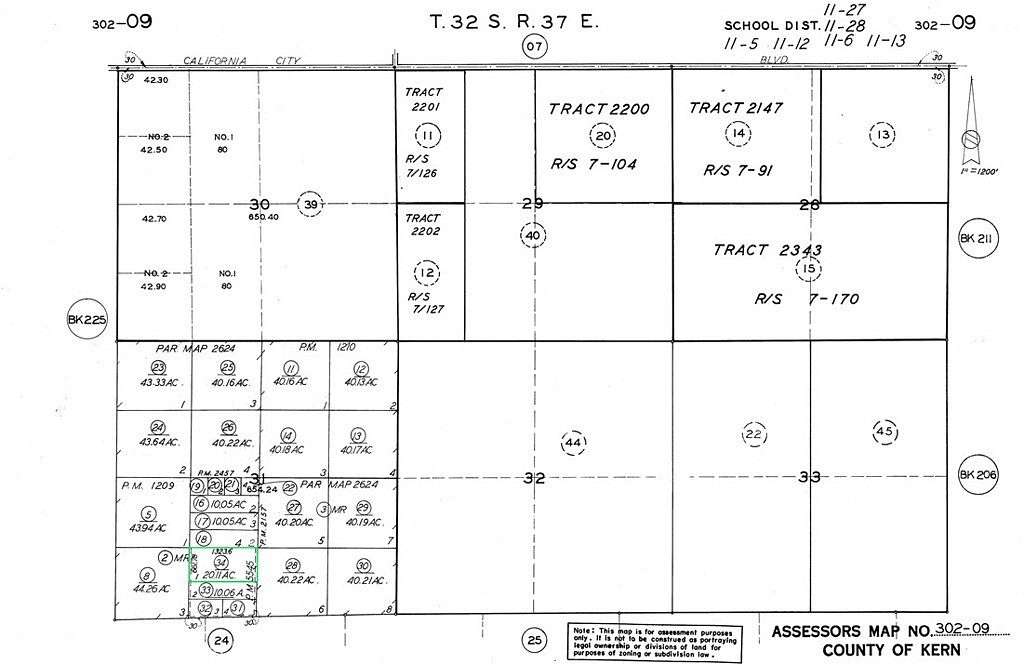 20.1 Acres of Land for Sale in California City, California