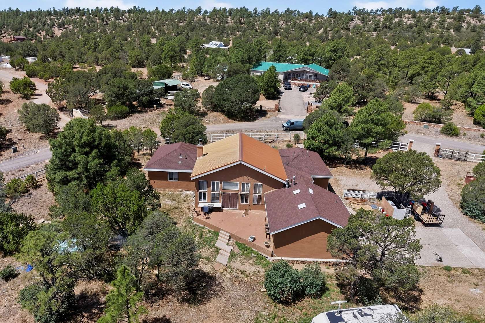 1.64 Acres of Land with Home for Sale in Las Vegas, New Mexico