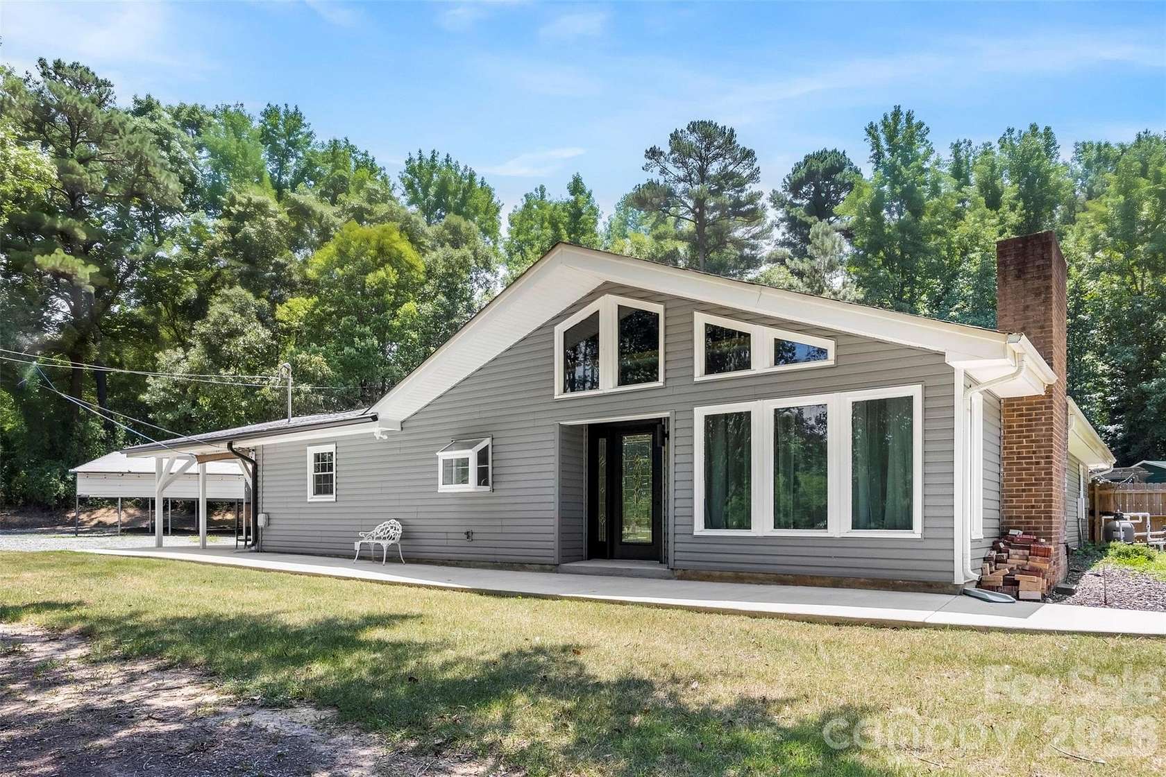 7.36 Acres of Land with Home for Sale in Marshville, North Carolina