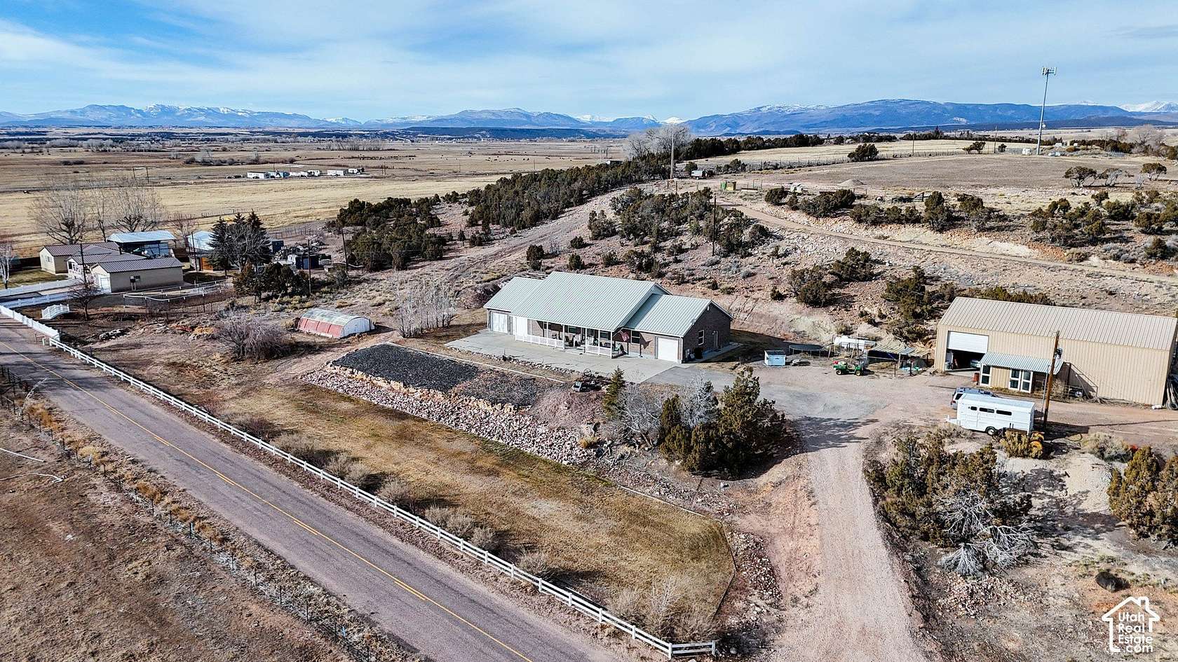 2.59 Acres of Land with Home for Sale in Altamont, Utah