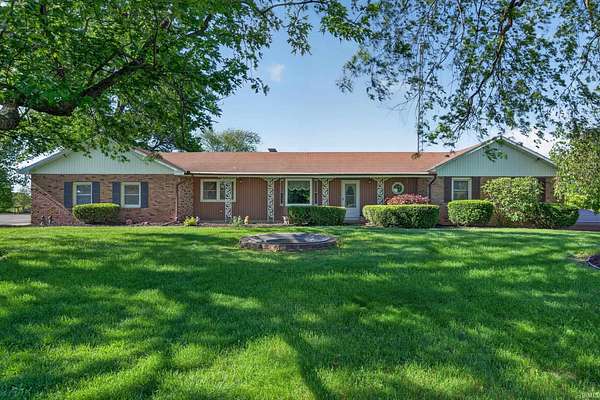 11.5 Acres of Land with Home for Sale in Logansport, Indiana