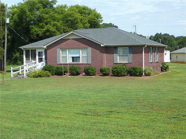 12.2 Acres of Land with Home for Sale in Anderson, South Carolina