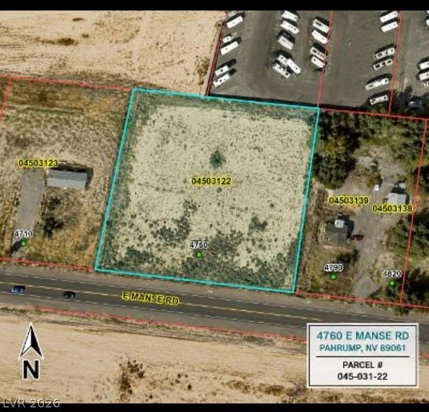 2.5 Acres of Residential Land for Sale in Pahrump, Nevada